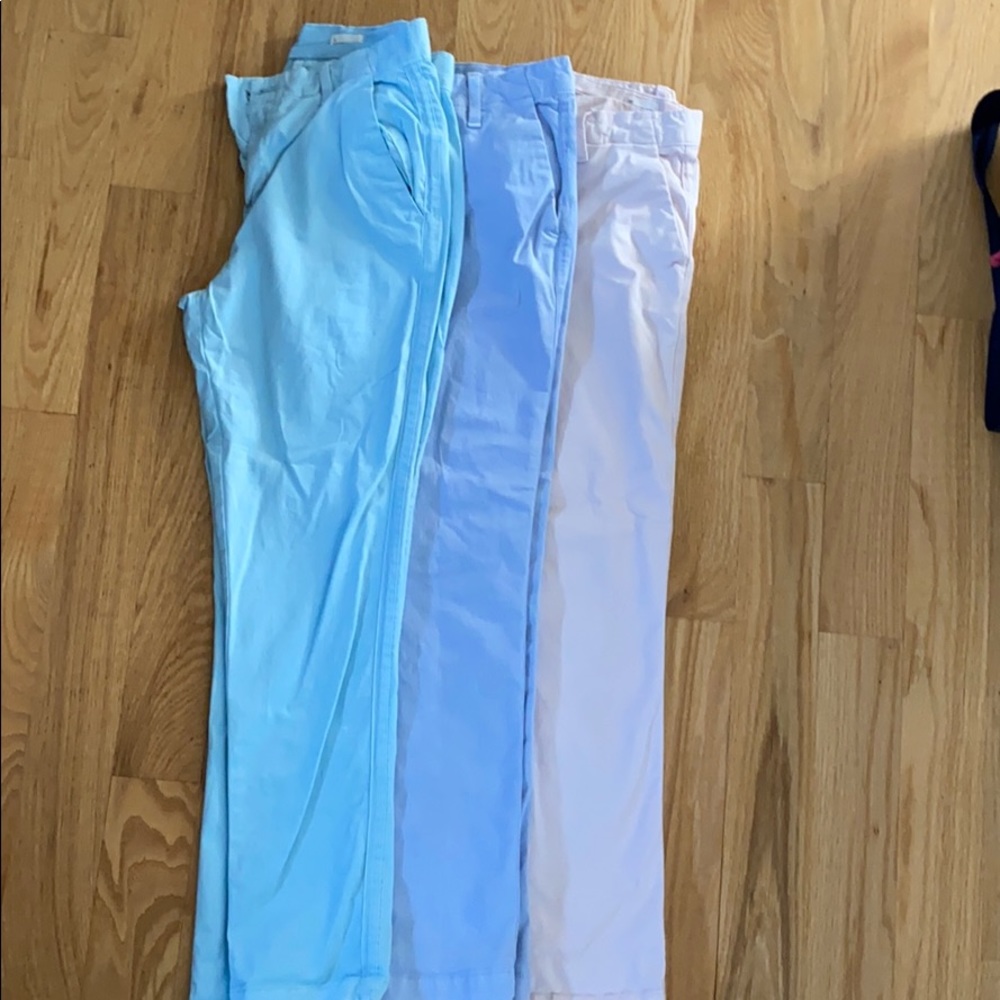 Bundle of 3 gap girlfriend chinos